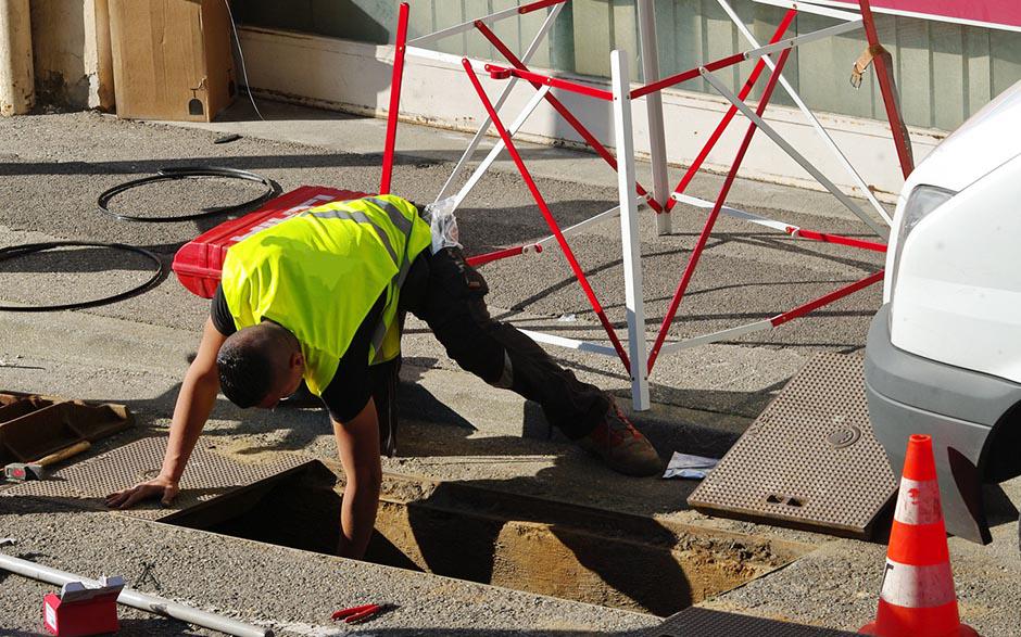 travaux assainissement Bièvres